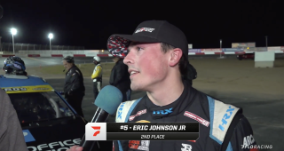 Eric Johnson Jr. talks second-place finish at Tucson Speedway